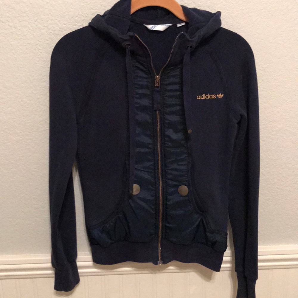 Adidas zip up hoodie